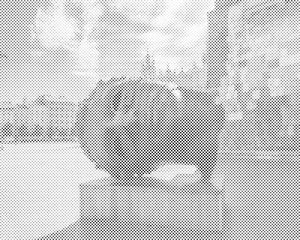 Tête de statue en bronze Eros Bendato, Cracovie - Dottingo