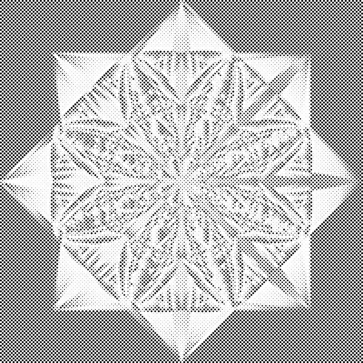Mandala étoile - Dottingo