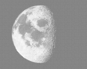 Lune ombragée - Dottingo