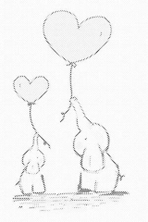 Petits éléphants - Dottingo