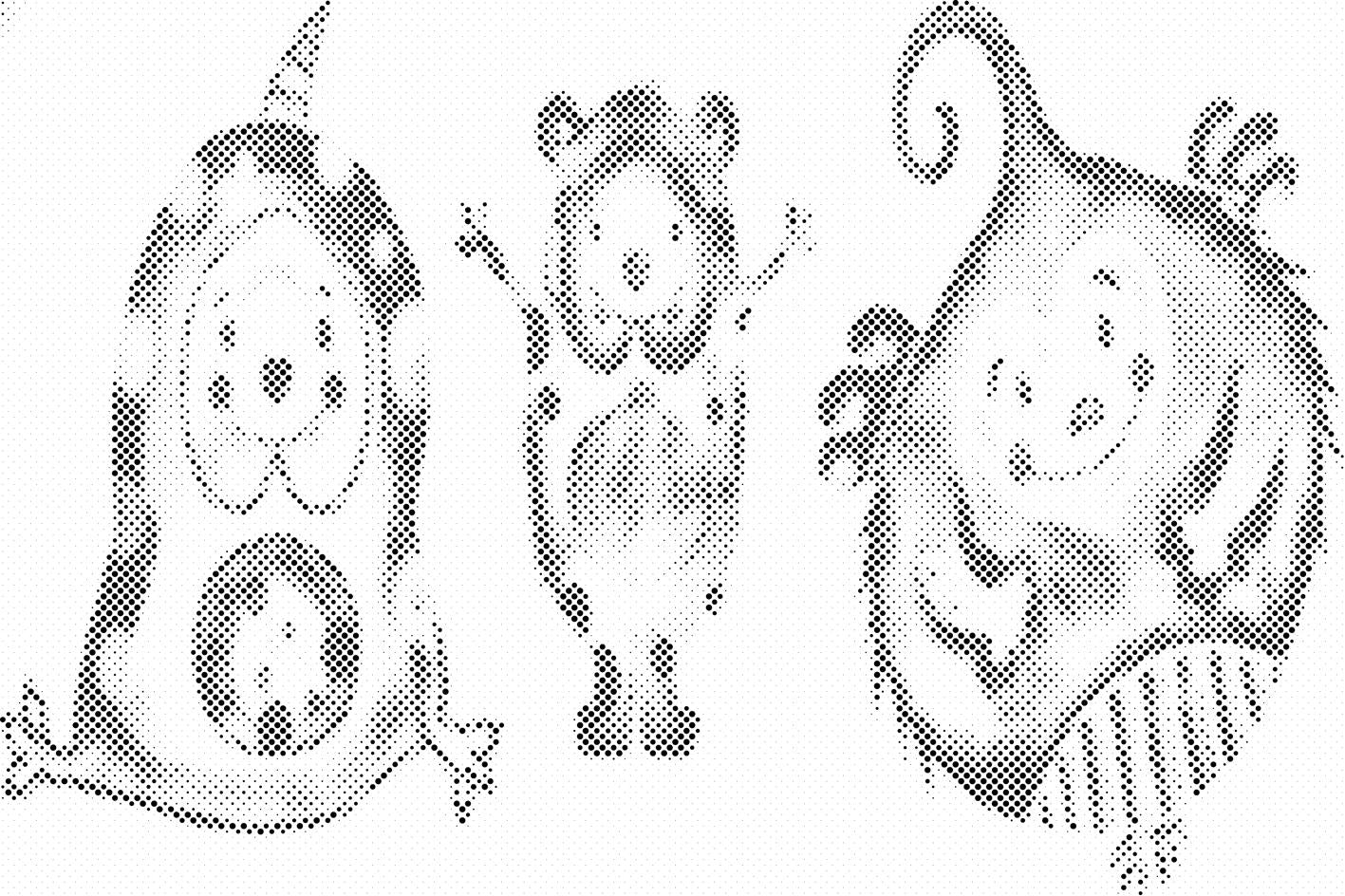 Monstres mignons - Dottingo