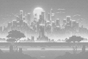 Ville de nuit - Dottingo