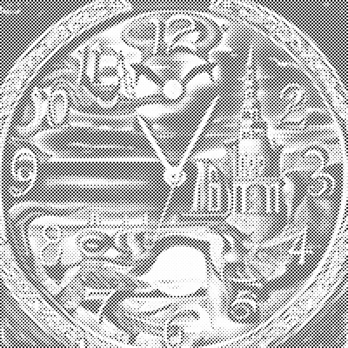 Horloge abstraite - Dottingo