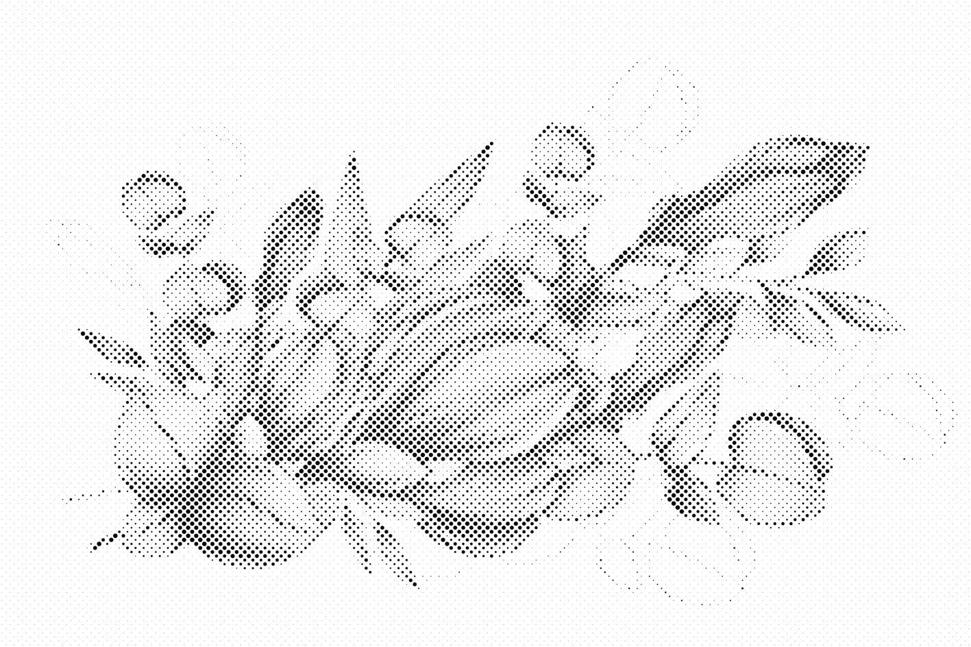 Fleurs violettes - Dottingo