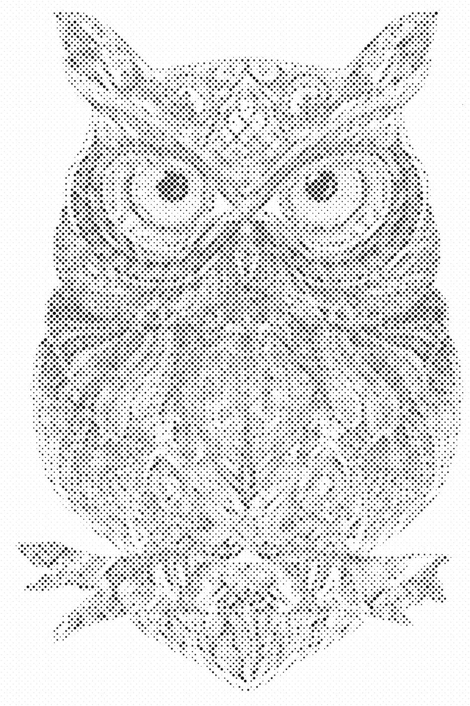 Mandala hibou - Dottingo