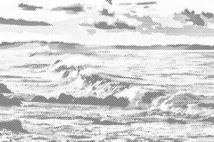 Mer et vagues - Dottingo