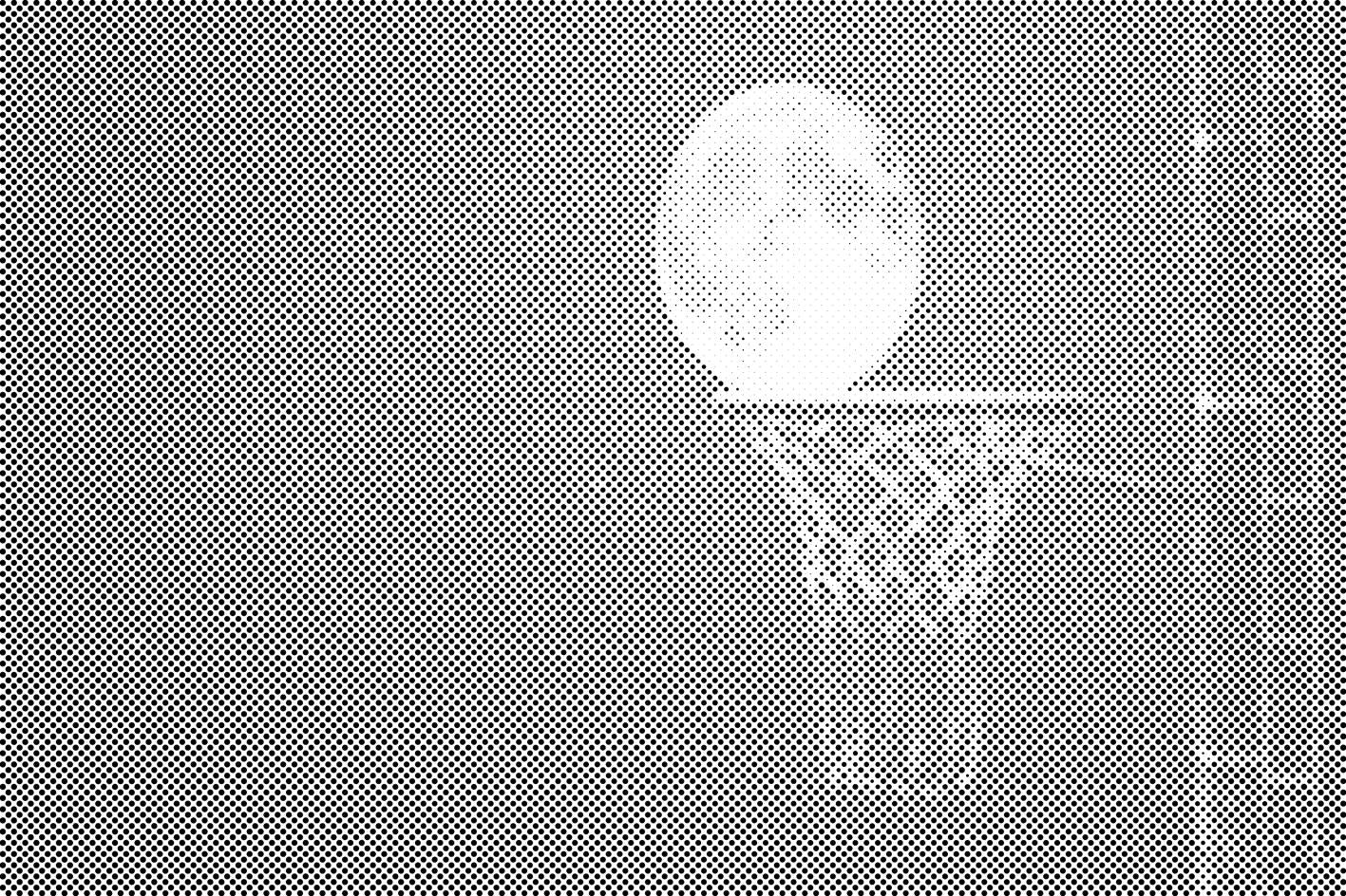 Basket et pleine Lune - Dottingo