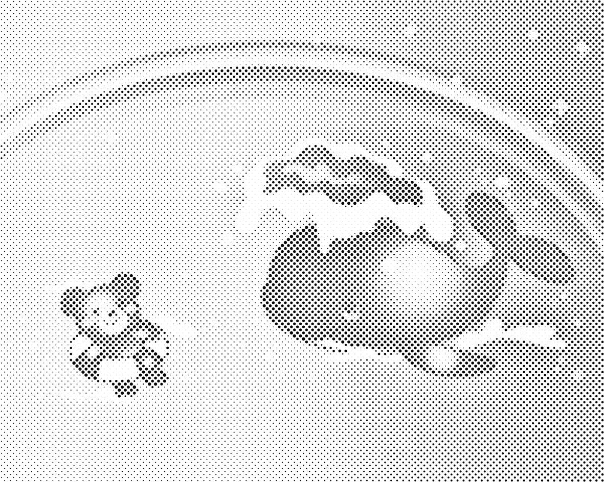 Baleine et nounours - Dottingo