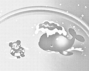 Baleine et nounours - Dottingo