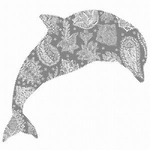 Mandala dauphin - Dottingo