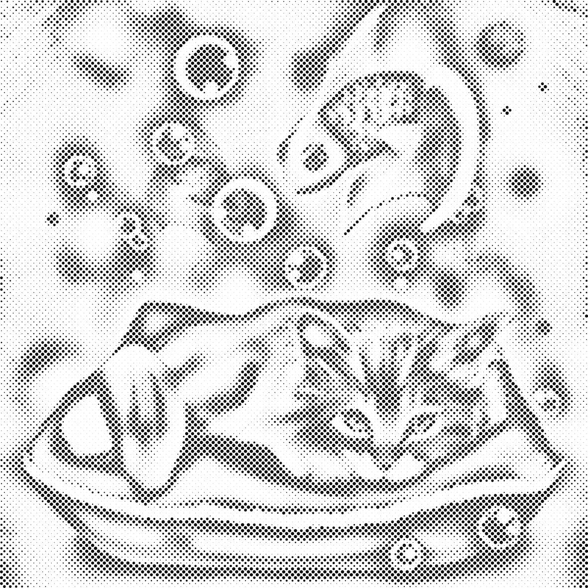 Chaton rêveur - Dottingo