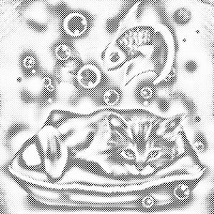 Chaton rêveur - Dottingo