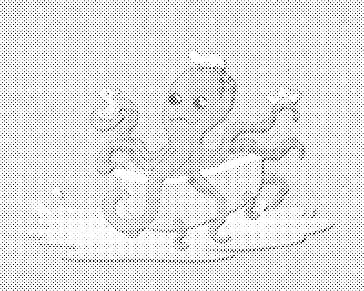 Pieuvre dans un bain - Dottingo