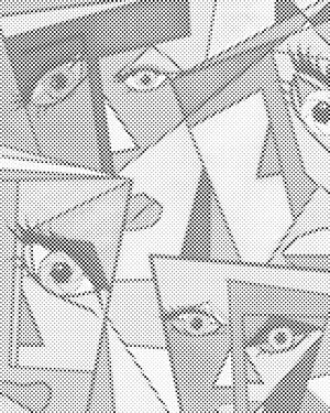 Visages abstraits 2 - Dottingo