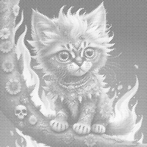 Chaton chamanique - Dottingo