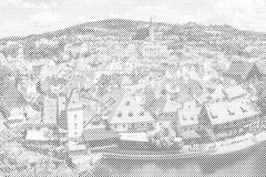 Vue sur la ville - Cesky Krumlov - Dottingo