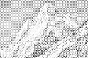 Montagnes enneigées - Dottingo