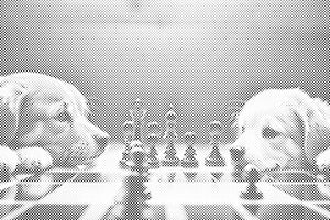 Chien échecs 3 - Dottingo