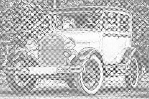 Voiture de collection Ford - Dottingo