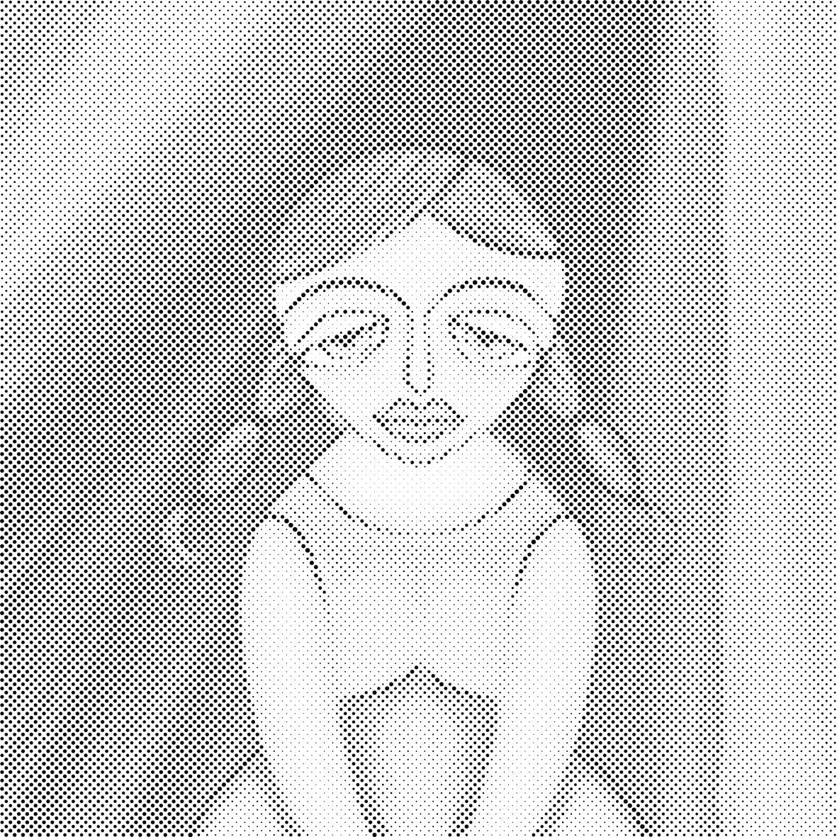 Fille triste - Dottingo