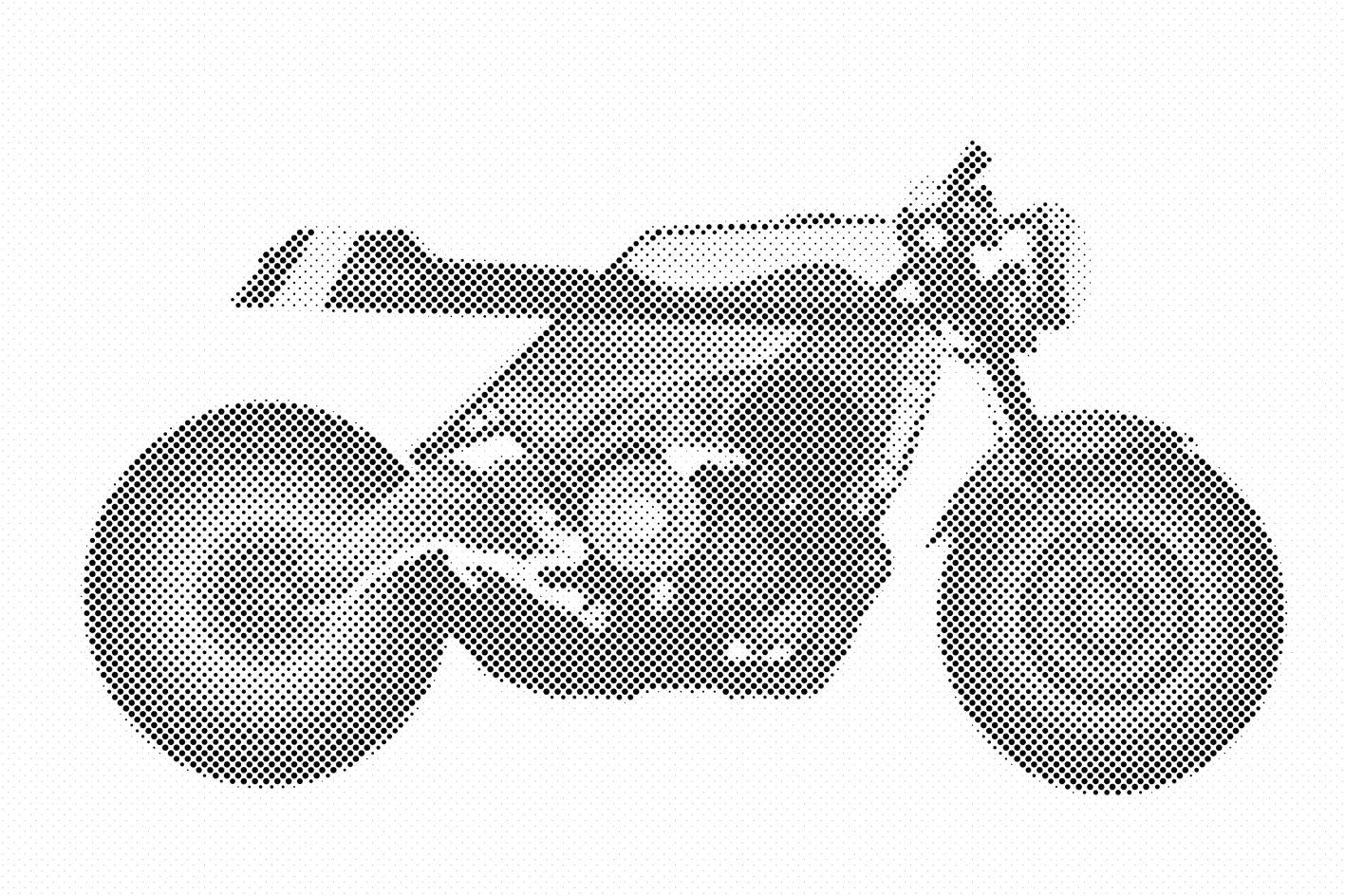 Moto élégante - Dottingo