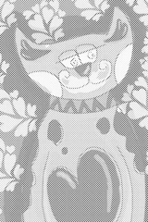 Chat souriant - Dottingo
