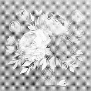 Bouquet de pivoines - Dottingo