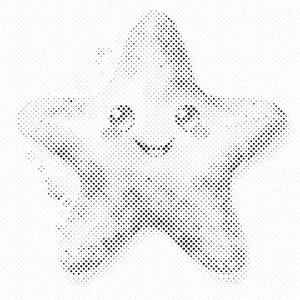 Étoile de mer heureuse - Dottingo