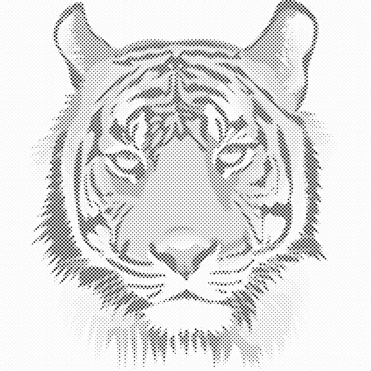 Tête de tigre - Dottingo