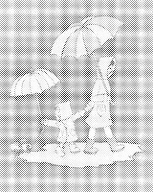 Enfant avec mère en promenade - Dottingo