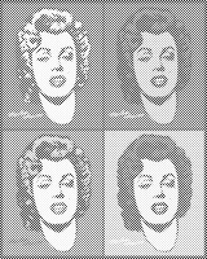 4 nuances de Marilyn - Dottingo