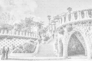 Park Güell, Barcelone 2 - Dottingo
