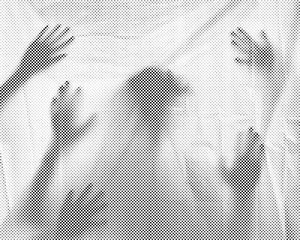Silhouette effrayante - Dottingo
